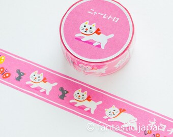 cinta washi -gato blanco-
