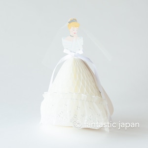 PRINZESSIN Pop-Up Karte mit Wabenstruktur - Cinderella -