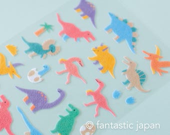 flauschiger Dinosaurier Aufkleber
