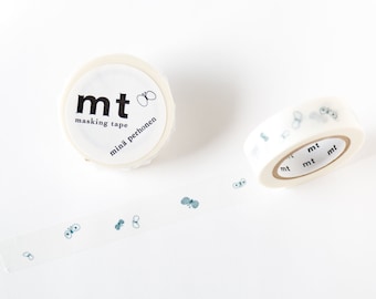 mt Washi Tape, Mina Perhonen -choucho logo navy-