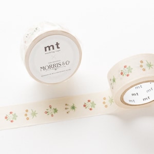 William Morris washi tape -Daisy- , MTWILL24, mt masking tape for journaling/snailmail, masking tape, 20mm wide