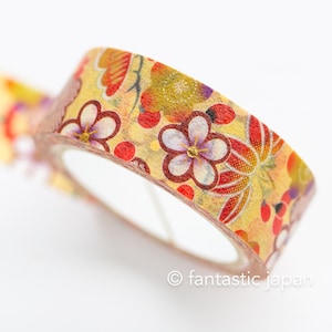 Gold Foil  Masking Tape -pine, bamboo and plum- /SAIEN