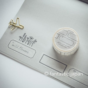 Hütte Papierwerke/Masking Tape -Label WH- /