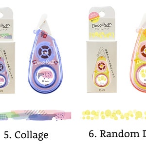Plus Deco Rush / Decoration tape for planner image 7