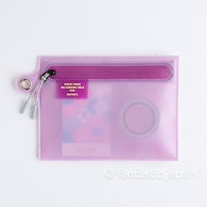 DELFONICS / Inner Carrying semi-translucent Flat Case / pop -purple-
