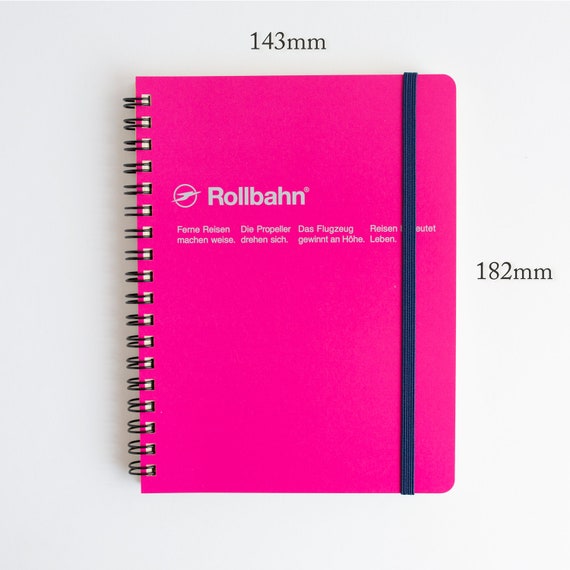 DELFONICS / Rollbahn Spiral Notebook Large (5.6