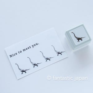 Photograph stamp / dinosaur -brachiosaurus-