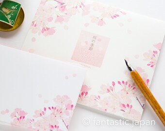 Letter Pad and Envelopes -Cherry blossom season-