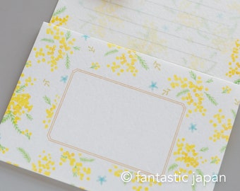 FURUKAWA SHIKO / today's letter set -gentle mimosa-