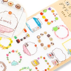 Tagesablauf Sticker -Rahmen-