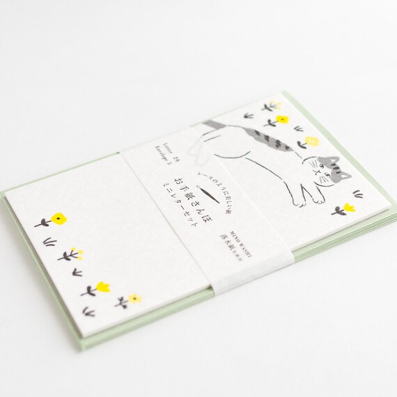 Washi Mini Letter Set osanpo lazy Cat - Etsy Denmark