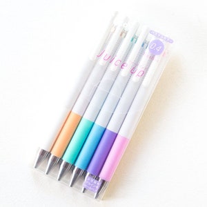PILOT Juice Up  Knock Gel Ink  Ballpoint Pen 0.4mm - Set of 6 Pastel Colors-
