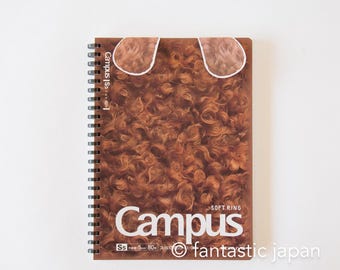 KOKUYO / Limited Campus paw soft ring cat notebook -toy poodle-