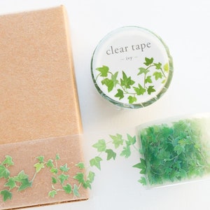 PET film tape / Clear tape -Ivy- / mind wave masking tape /