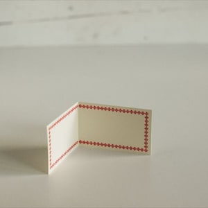 Classiky LetterPress Folded note card 20pcs / NO. 20320-04 / image 3
