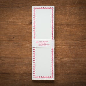 Classiky LetterPress Folded note card 20pcs / NO. 20320-04 / image 5