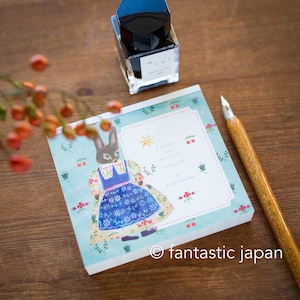 Bloc de notas -Flores y animales- de Aiko Fukawa / productos cozyca