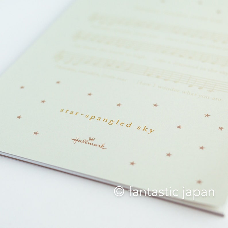 Sample Hallmark Writing Hallmark Writing Letter Pad and Envelopes -twinkle, Twinkle Little Star ...
