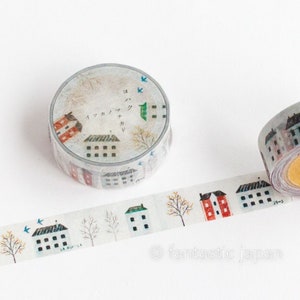 YOHAKU Washi Tape -Y-094 Op de hoek van de straat-