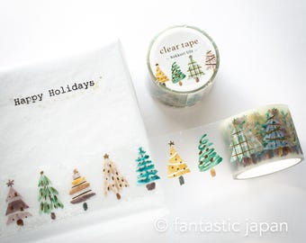 Gold Foil PET Clear tape / hokkori life -tree-