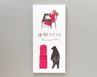 Letter Paper -Writing letter to you- by necktie / cozyca products HYOGENSHA/ made in Japan /　※only writing papers, no envelopes attached