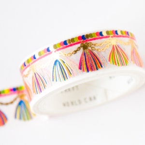 mineees Masking Tape -Chain Tssel-