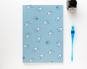 A5-formaat dubbelzijdig notitieboek -swallow-