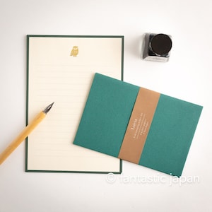 Foil stamping Letter Writing set - Lucia &quot;owl&quot;-