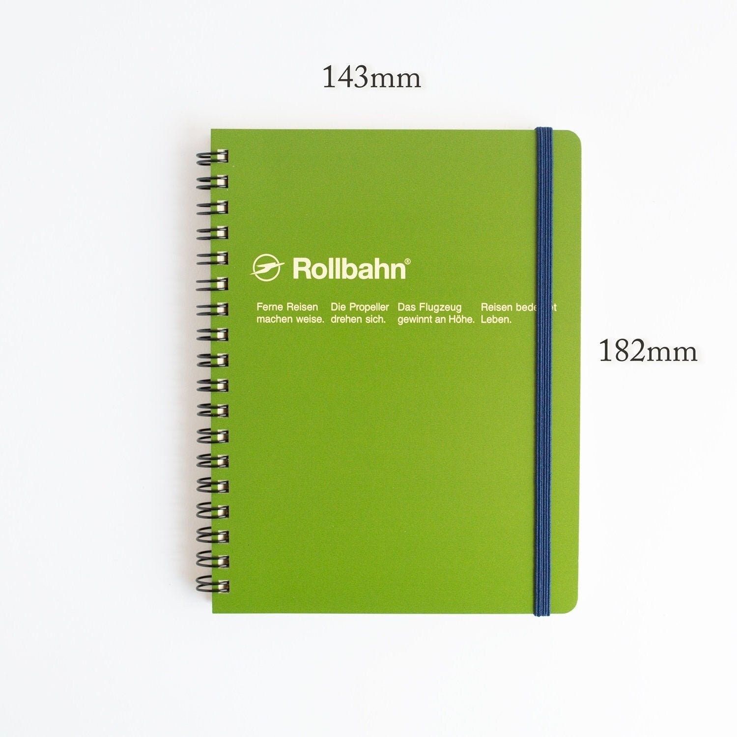 DELFONICS / Rollbahn Spiral Notebook Large (5.6
