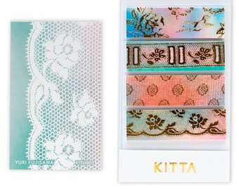 KITTA Pre-Cut Washi Tape Stickers - KIT007 "Vintage" -