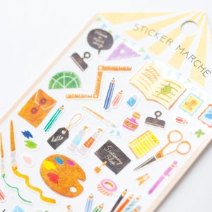 Sticker Marche -Stationery Goods-