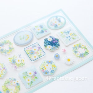 Transparante PET-sticker -my garden "calm"-