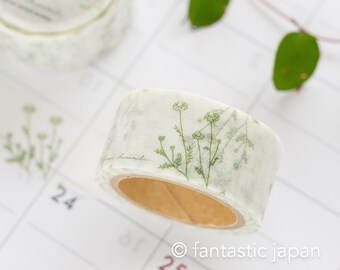 Hütte Paper Works Masking Tape / Botanical Garden -roman chamomile- /