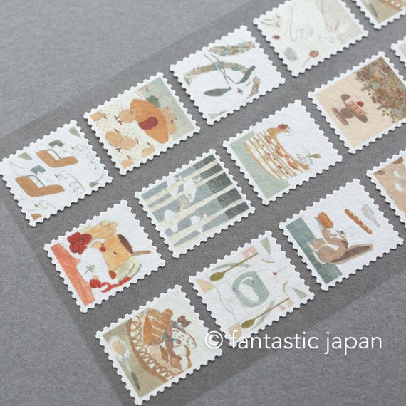 飛松正一郎ステッカー -切手- - Etsy 日本