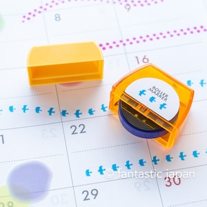 Deco roller marker -bird blue-