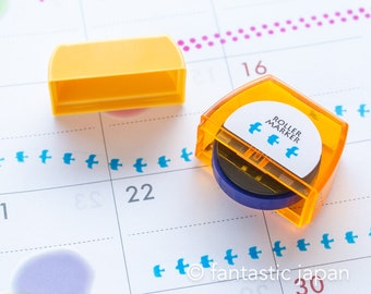 Deco roller marker -bird blue-