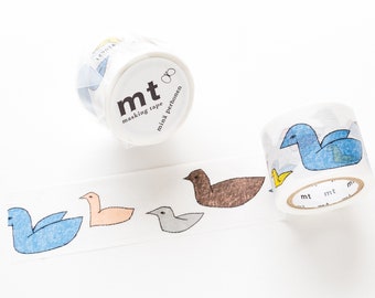 mt Washi Tape, Mina Perhonen-follow-, MTMINA43, Vögel, mt Masking Tape, japanisches Washi Tape, 35mm breit