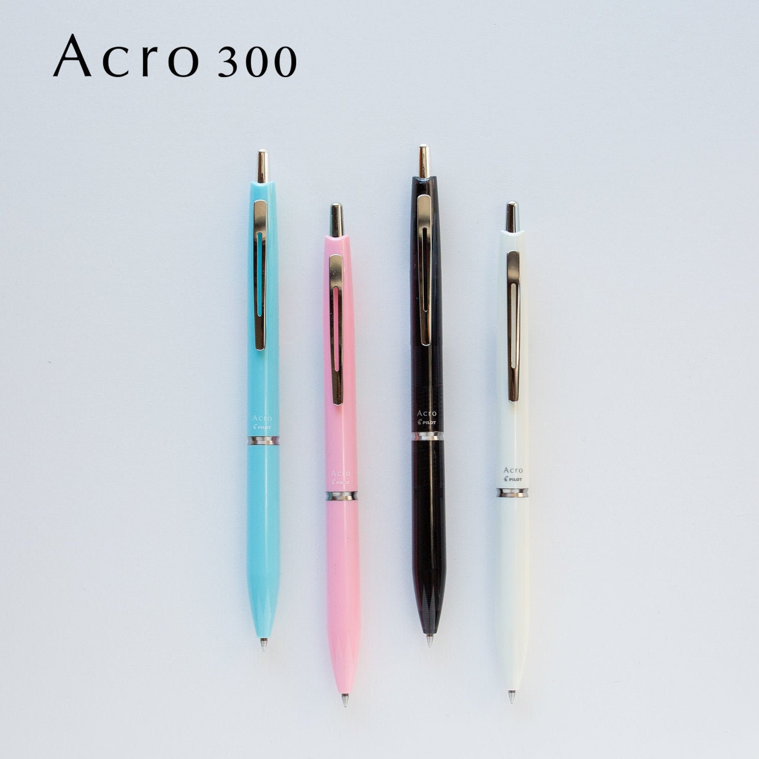 PILOT Acro 300 / Oil -based Ink Ballpoint Pen -0.5mm- - Etsy