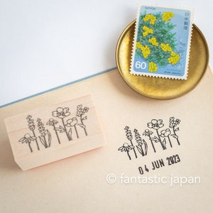 Hütte Papierwerke Stempel -Frühlingsblumen-