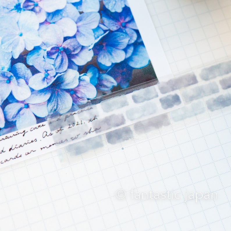 PET film tape / Clear tape -brick- / mind wave masking tape / image 8