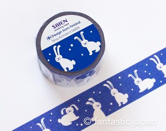 Cinta de enmascarar -Conejos de invierno-