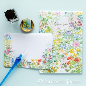 Bloc de cartas y sobres Hallmark Writing -jardín glorioso-