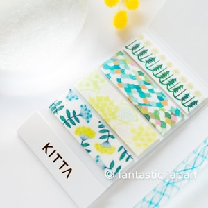 2023 neu** KITTA Vorgeschnittenes Washi Tape - KITM069 flower8 -
