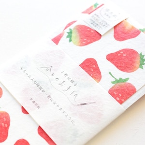 Washi-letterset in Japanse stijl -aardbeien-