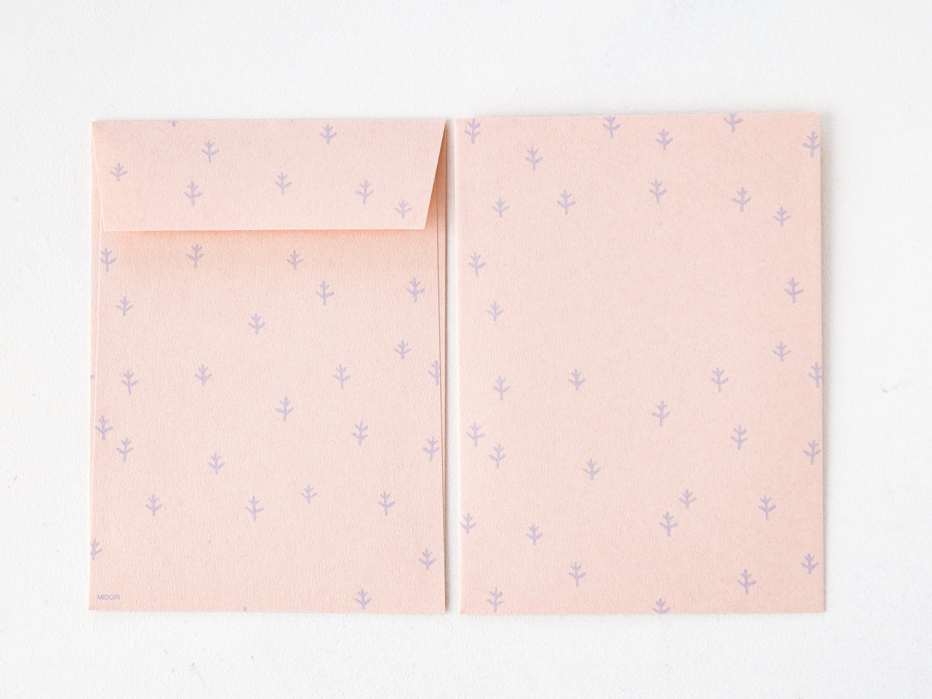 Japanese Letter Paper and Envelopes With Sticker longtailed Etsy