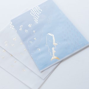 Translucent Scenery Letter set -Sea- image 8