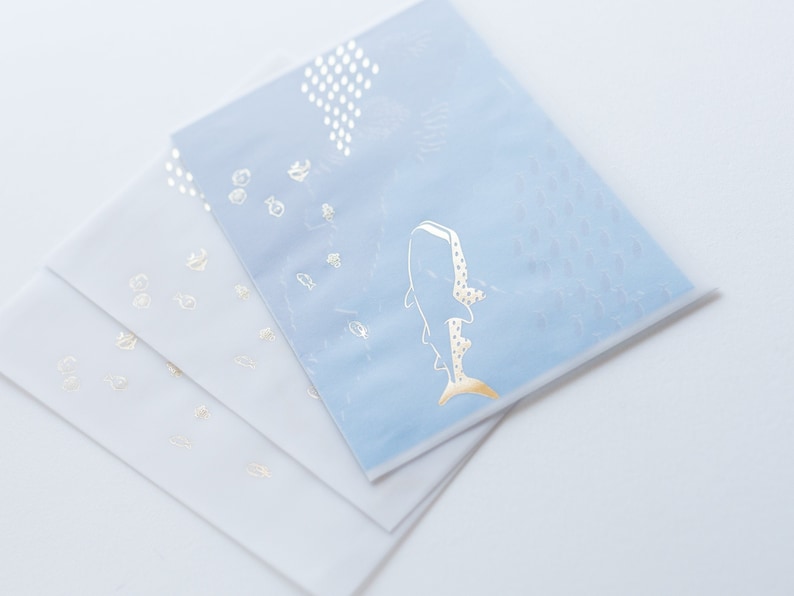 Translucent Scenery Letter set -Sea- image 8