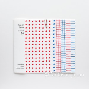 Mitsou papier mémo B6 / feuilles mémo papier 30 feuilles