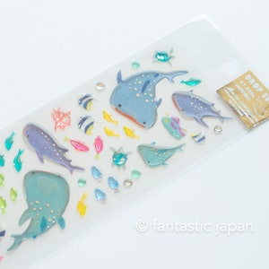 Sticker 3D en gel dur -requins-