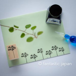 Hütte papierfabriek Stempel -racebloem-